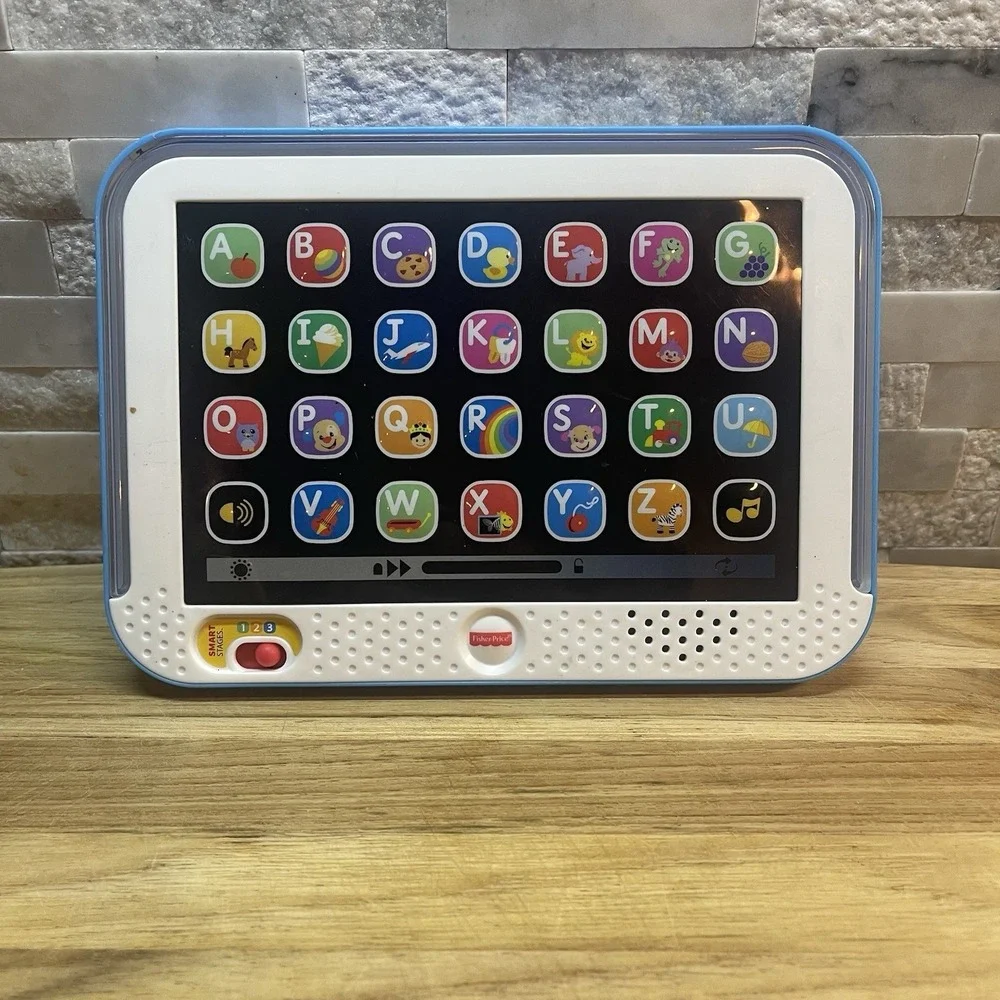 Fisher-Price Laugh & Learn Smart Stages Tablet - Blue Educational Toddler 12-36M